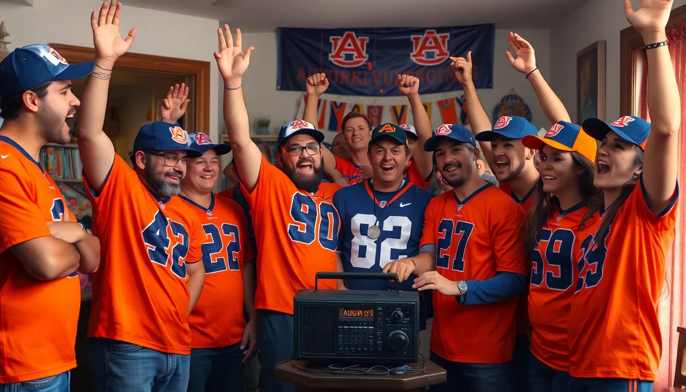 auburn football radio
